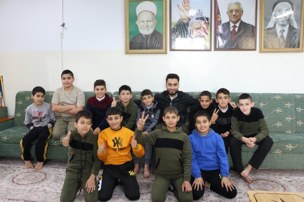 Volunteer With Palestinian Children