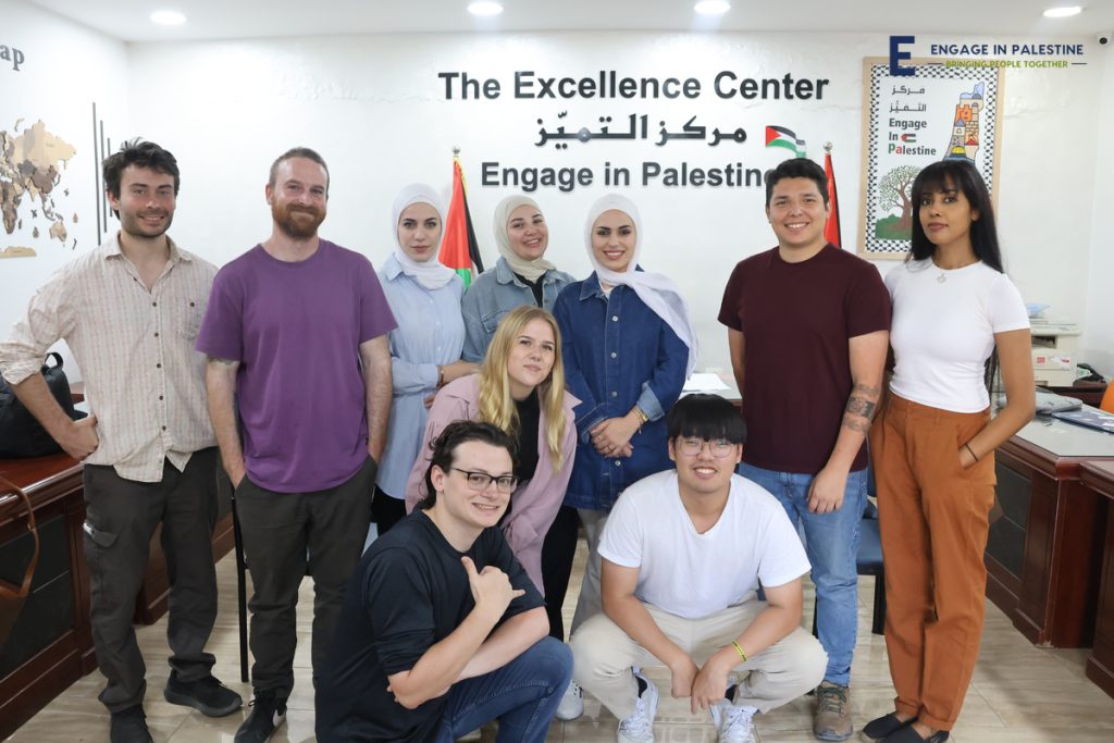 Volunteer In A Technology Program In Palestine